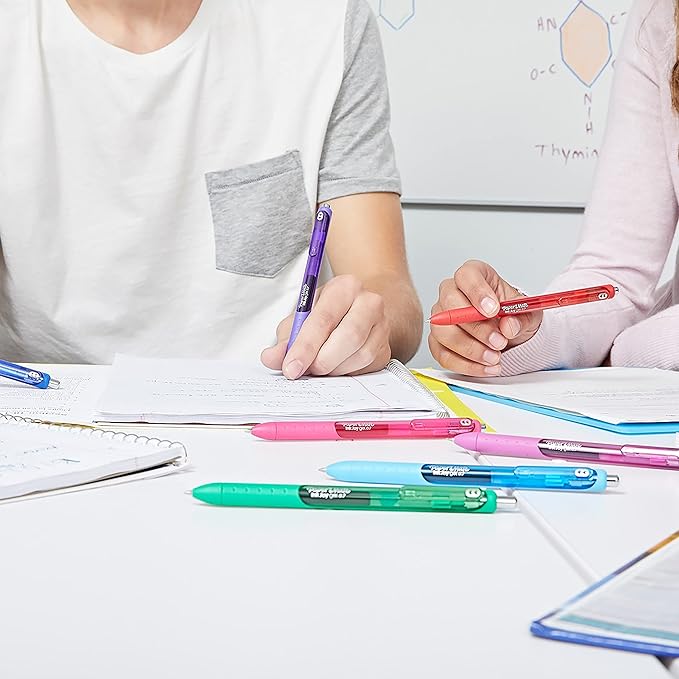 Paper Mate InkJoy Pens, Gel Pens, Fine Point (0.5 mm), Assorted, 14 Count - Back to School, Teacher Supplies, Writing, Journaling