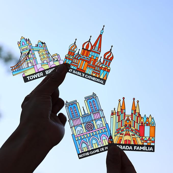 4pcs Metal Bookmarks with Transparent Design, Cute Book Marks for Readers, Aesthetic Book Markers for Kids, Teens, Teachers, Students, Book Accessories Gifts for Book Lovers, Reading Women and Men