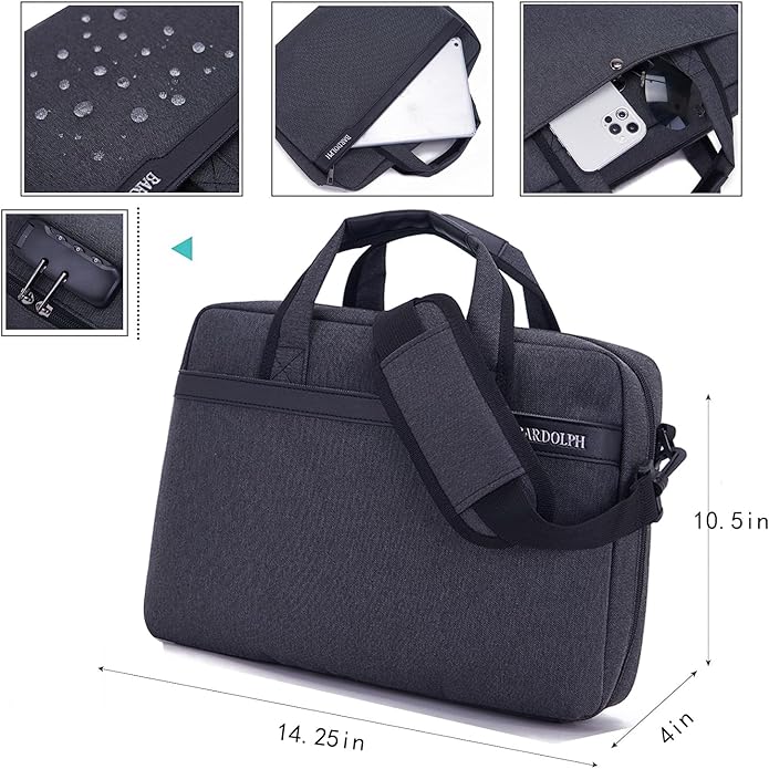 BARDOLPH Heavy Duty Accordian File Organizer with Handle