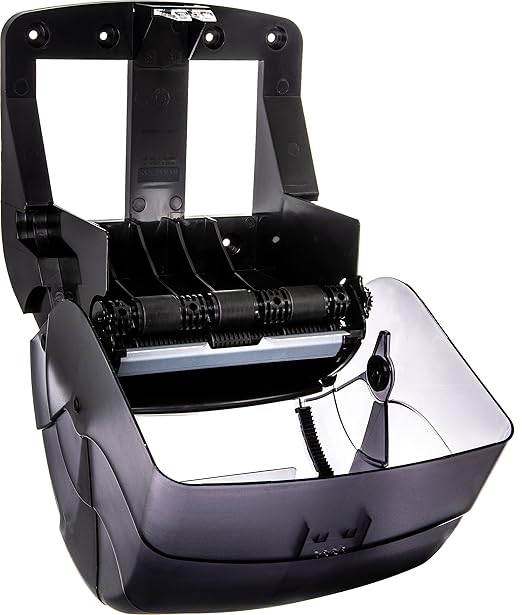 San Jamar T850TBK Black Pearl Integra Plastic Lever Roll Towel Dispenser