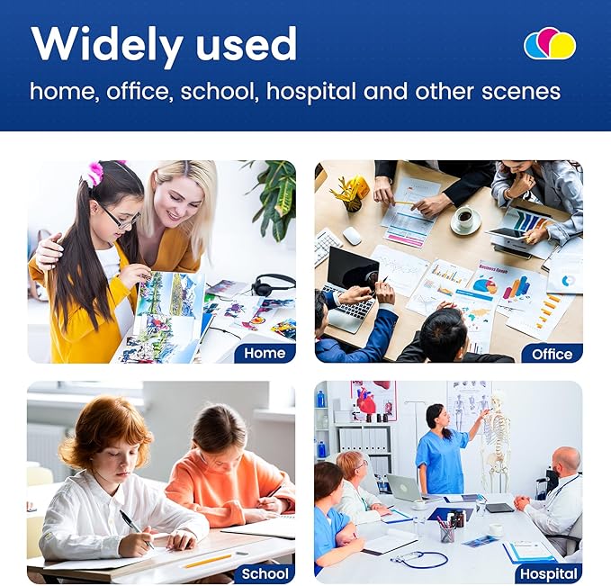 TN830XL Toner Cartridge High Yield Replacement for Brother TN830XL TN-830XL HL-L2460DW HL-L2405W MFC-L2820DW Printer, TN830XL 2PK Black