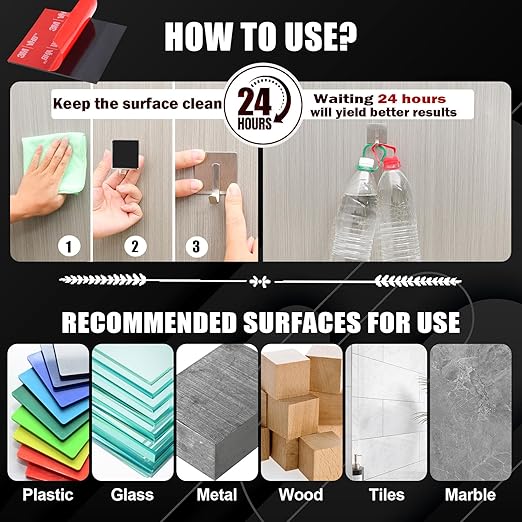 16 Pack 3M VHB 5952 Foam Tape, Double-Sided Heavy Duty Mounting Tape – 1 Inch & 2 Inch, Square, Rectangle & Round Shapes, Waterproof & Heat Resistant, for Car, Home Decor & Outdoor Use