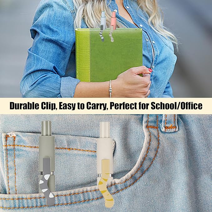 8Pcs Gel Pens, 0.5mm Black Ink Pen Retractable Fine Point Smooth Writing Pens, Aesthetic Office School Supplies, Desk Accessories Nursing Pen for Journaling Note Taking, Small Gifts for Women Men(Cat)