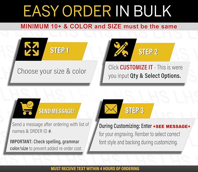 Engraved Custom Door Plate Teak Plastic Office Door Sign with White Letters - Made in USA 2x4 N7