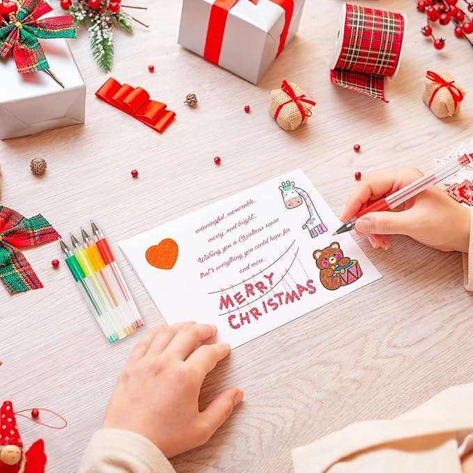 36 Color Glitter Gel Pens, 40% More Ink Colored Gel Markers Fine Point Pens, Aesthetic Cute Preppy Stuff School Supplies, Mothers Day Gift for Mom Kids Artist Adult Coloring Books Cards Craft Drawing