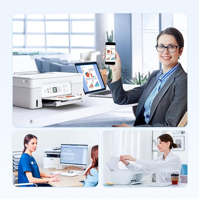 LxTek B210 Compatible Toner Cartridges for Xerox B205 B210 B215 for Xerox B215 B215DNI B205NI B210DNI B205MFP B215MFP 106r04346 106r04347 Toner (Black, 2-Pack)