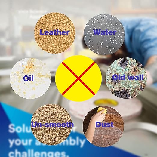 Double Sided Tape 1in x 16.5ft, Mounting Tape Heavy Duty, Removeable PE Foam Tape Strips, Strong Adhesive Tape Waterproof Free Damage for Paint Wall Picture Hanging Poster