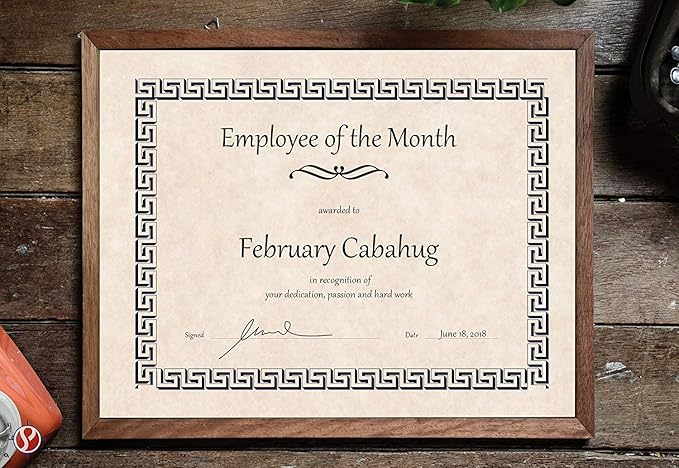 Natural Cream Stationery Parchment Recycled Paper | 65Lb Cover Cardstock | 8.5” x 11” Inches | 50 Sheets Per Pack