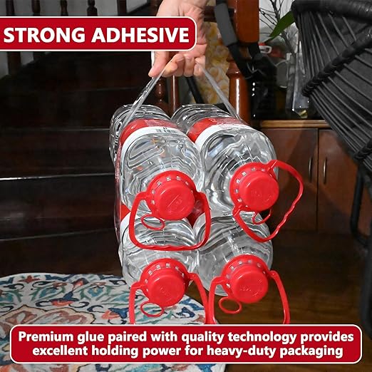 SWRT 2.7Mil Thick Ultra Clear Packing Tape, 12 Rolls Heavy Duty Packaging Tape with 2 Dispensers for Shipping Packaging Moving Mailing, Thicker Sealing Tape-1.88" x 60 Yards Per Roll, 720 Total Yards