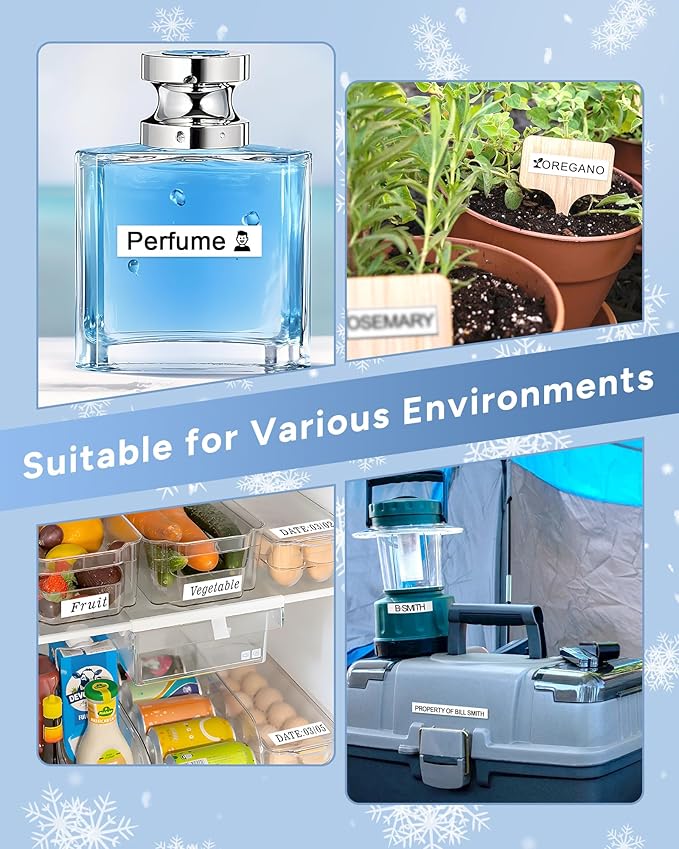 Label Maker Tape Replacement for Brother P Touch Label Tape TZE-231 Tz231 Laminated Tape Black on White 12mm 0.47 inch x 26.2ft 8m 1/2 for Ptouch PTD400AD PTH110 PT-D210 PT-D400 PTD600 PTD220,5 Pack