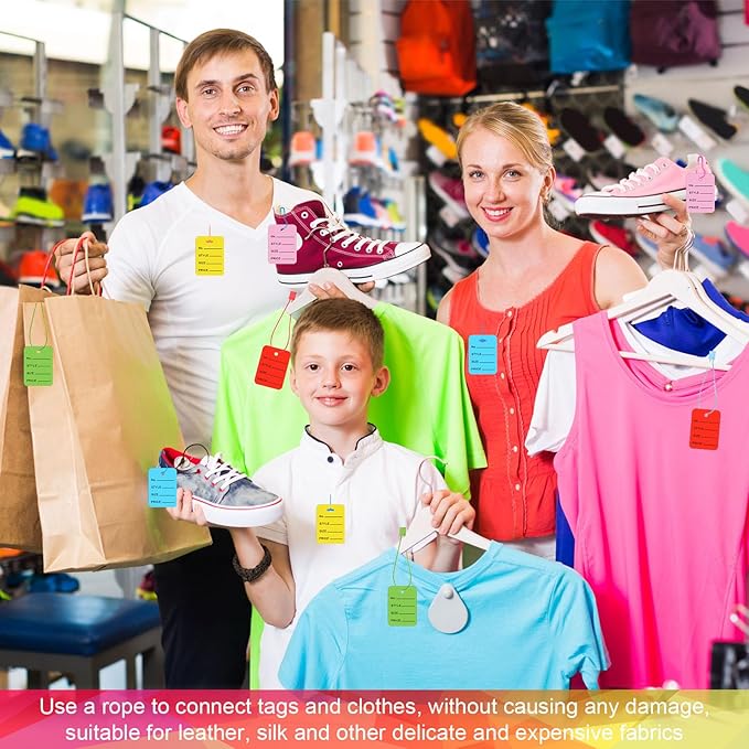 Chumia 3576 Pcs Stitch Tag Gun for Clothes, Quick Clothing Fixer, Tagging Gun with 3000 Barbs, 5 Needles and 100 Price Tags, Sewing Kit for Retail Stores, Garage Yard Sales(Colorful)