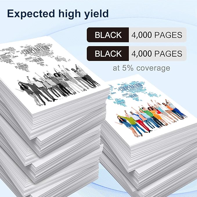 305A 305X Black High-Capacity CE410X Toner Cartridge Replacement for HP Laserjet Pro 400 Color M451dn M451nw M451dw MFP M475dw M475dn Pro 300 M375nw (2 Pack)