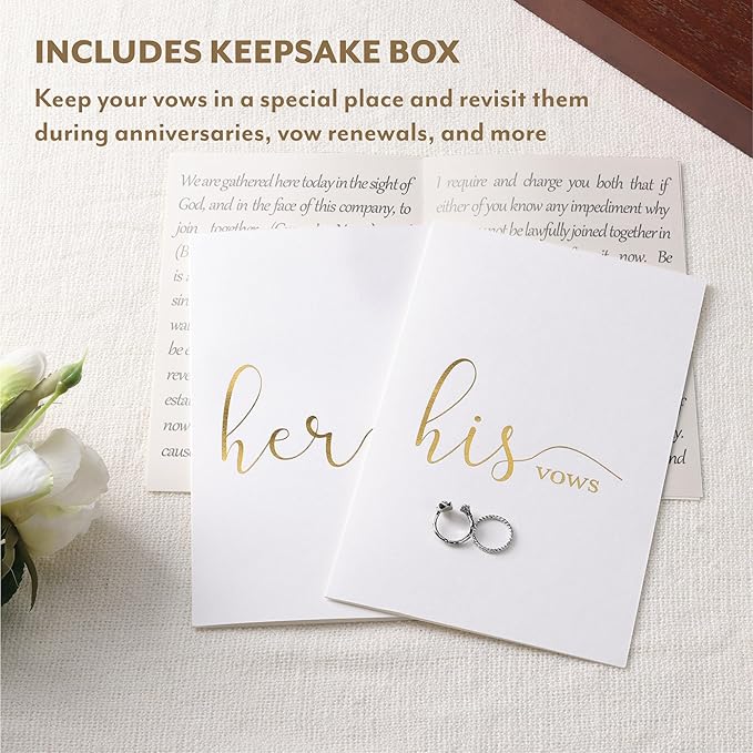 Your Perfect Day - Wedding Planner- His and Hers Wedding Journal for Weddings or Vow Renewal Ceremonies - Includes Keepsake Box