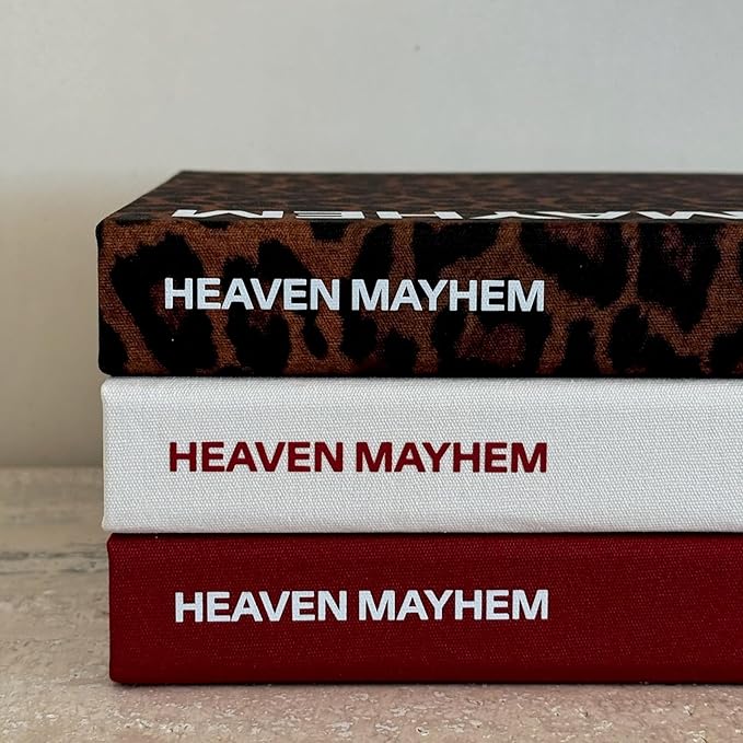 Jewelry Book Box – Vol. 1 – Decorative Red Jewelry Storage Box – Book-Inspired Organizer for Display, Storage & Gifting