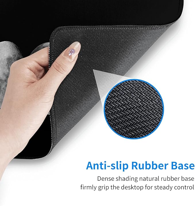 Desk Mat,Celestial Moon Phases Extended Gaming Mouse Pad for Office Work & Game,Computer Keyboard Mouse Mat Desk Non-Slip Rubber Base Large Mousepad with Stitched Edges, 31.5x15.7inch