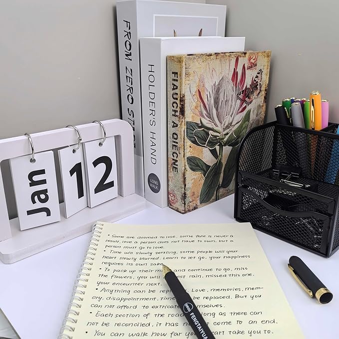 Fengtaiyuan 07P18Pro, Gel Ink Rollerball Pens, Black Ink, FIne Point 0.7mm, Writting Pens, Smooth, 18 Pack (Black-0.7mm)