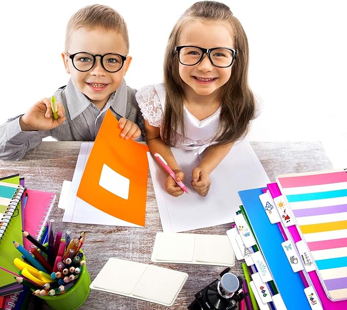 Sticky Index Tabs Page Marker Pop-up Page Flags Notes Tabs, 1.6 x 2 Inch, White (400 Pieces)