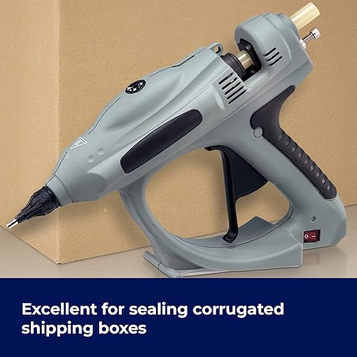 ASA Full Size Hot Glue Sticks for Glue Gun - 7/16" x 10" | High-Strength Hot Gun Sticks Adhesive for Corrugated Materials | Industrial Grade for Packaging & Woodworking | Pack of 472