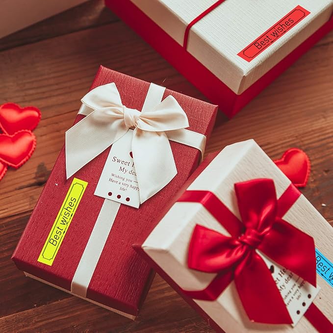 Anycolor 6 Pack Compatible with Brother P Touch 12mm 0.47 Inch Laminated TZ Label Maker Tape TZe TZ Label Tape for Brother Ptouch PT-D220 PT-D210 PT-H110 D410 D600, White/Silver/Red/Blue/Yellow/Green