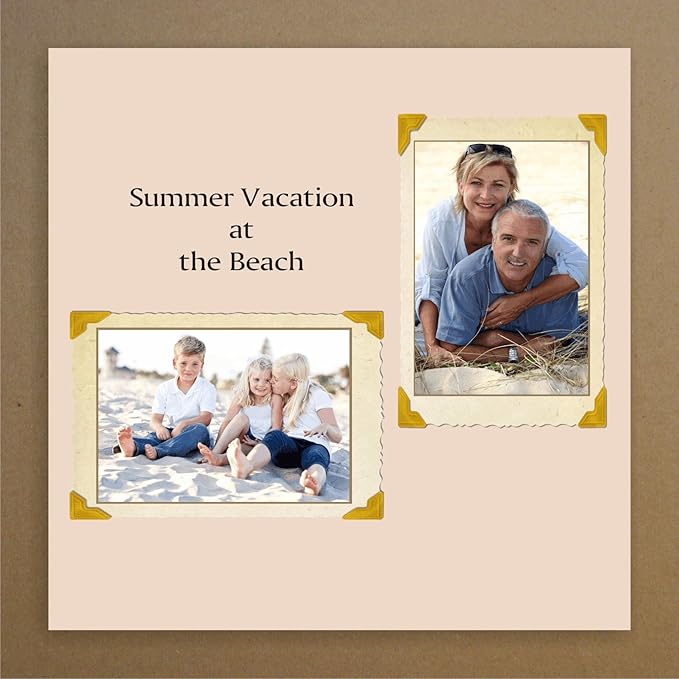 50 Sheets Chipboard 24pt (Point) 12 X 12 Inches Light Weight Scrapbook Album|Cover Size .024 Caliper Thickness Cardboard Craft Packaging Brown Kraft Paper Board