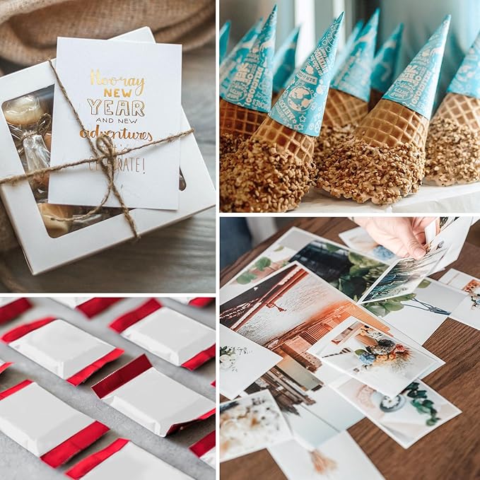 5x7 Photo Paper, Goefun 200GSM/54LB Glossy Inkjet Printer Paper for Dye Ink,100 Sheets