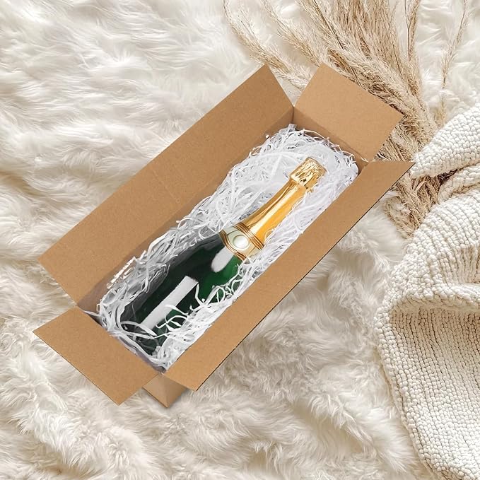 CRUGLA 40 Packs 12x4x4 Shipping Boxes for Small Business, Corrugated Cardboard Boxes Bulk for Shipping Packing Mailing