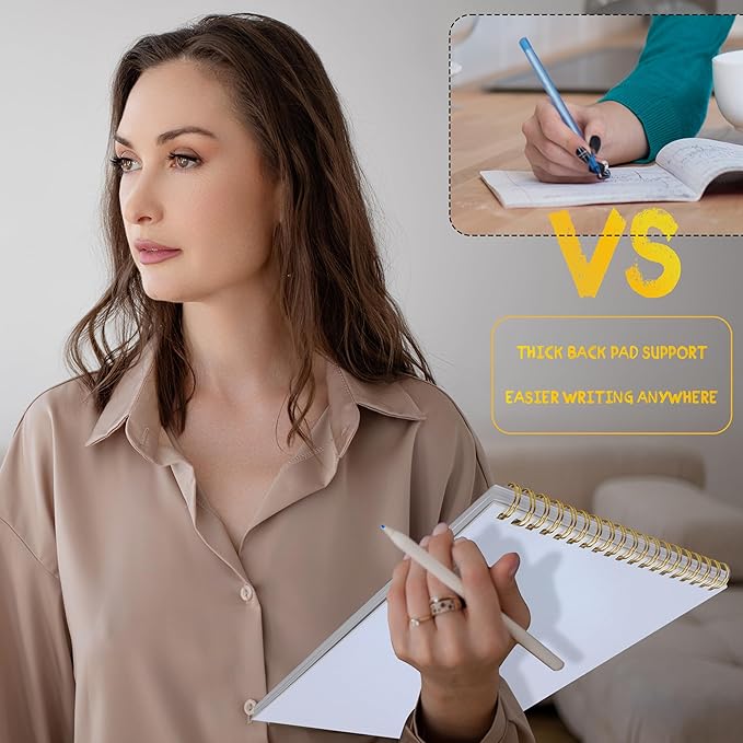 KAICN Daily to Do Notepads - Task Checklist planner, Time Management planner, To Do lists, Organizer with Today's Goals, Notes, 52 Undated Agenda Tear-off Sheets, 6.5 x 9.8 inches (Pink)