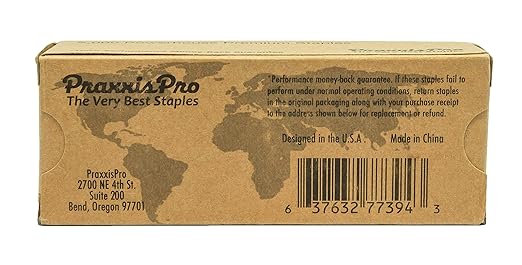 Powerhouse Premium 26/6 Standard Staples - Full-Strip Chisel Pointed Bulk Staples, Compatible with Standard Staplers, Ideal for Office & Heavy Duty Use (10,000)