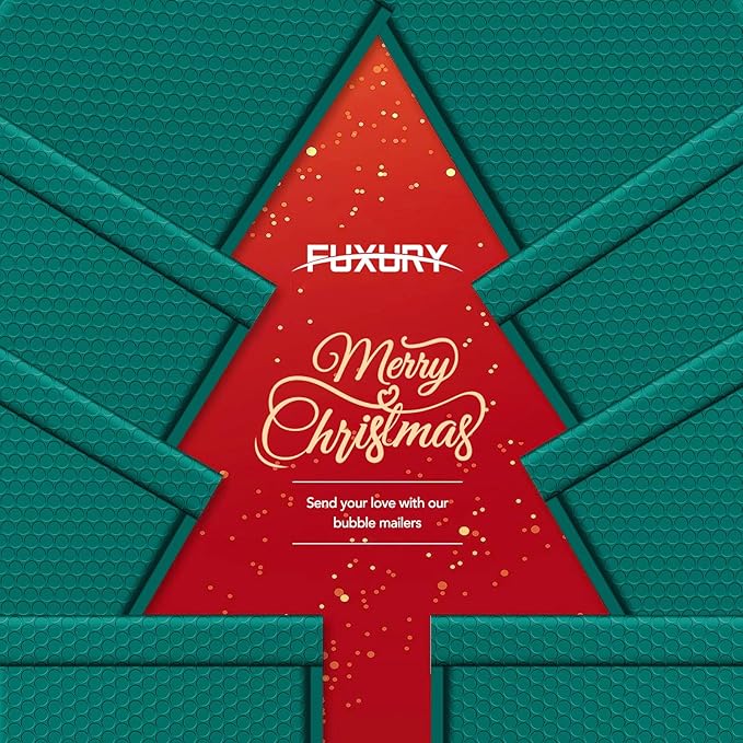 Fuxury Large Bubble Mailers 10.5x16" 40Pack Gift Wrap Padded Envelopes Opaque Mailing Envelopes Bubble Padded Cushion Padded Mailers for Packaging Small Business #5 Forest Green