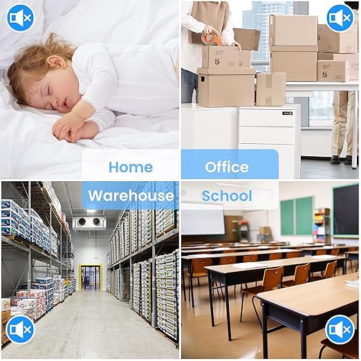 TAPEBEAR No Noise Packing Tape, Upgraded High Transparency 2.6mil x 1.88" x 55 Yards Quiet Packaging Tape Refill Rolls, Heavy Duty Shipping Tape for Sealing, Storage, Moving, 12 Rolls, Total 660Yards