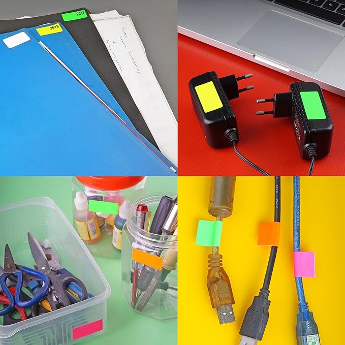 Royal Green Rectangular Small Label Roll 40mm x 19mm Rectangle Stickers in Forest Green (1.57 inch x 0.75) - 500 Pack