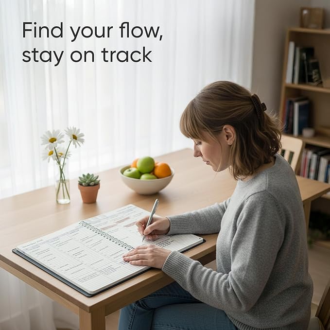 2026 Planner Weekly and Monthly – Hourly Appointment Book 2026 – Softcover, Twin-Wire Binding – Teacher Planner, Simple Design for Productivity – January 2026 to December 2026, 8.5 x 11