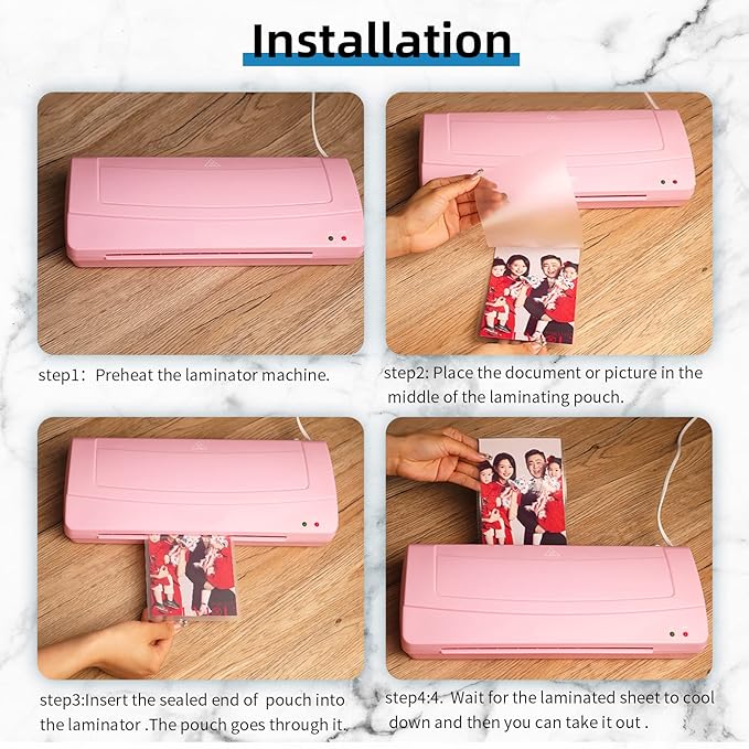 Uinkit 5Mil 100Pack Legal Size Laminating Sheets, 9X14.5-Inches Laminate Pouches, Extra Protector for Clear Photo Sticker Papers, Use in Office School Supplies with Thermal Laminator Machine