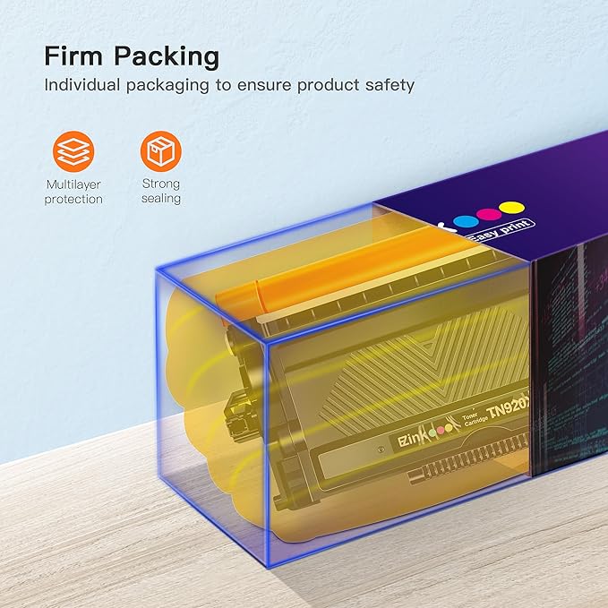 E-Z Ink TN920XL TN920 Toner Cartridge HL-L6210DW: Compatible for Brother TN-920XL TN-920 High Yield to Use with HL-L6210DW HL-L5210DW HL-L6210DWT HL-L5210DN HL-L5210DWT (2 Black, with Chip)