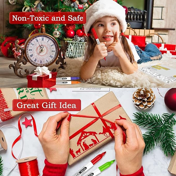 SFAIH 144 Pack Permanent Markers Bulk - Classroom Set, 12 Vibrant Colors, Works on Paper, Clothes, Plastic, Fabric, Wood, Student Art Supplies, Drawing, Coloring, Non-Toxic, Classroom Group Supplies