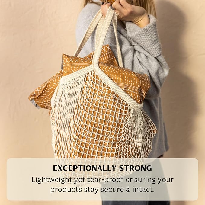 Poly Mailers 10x13 Inch 50 Pack Medium Shipping Bags Strong Thick Mailing Envelopes | Self Sealing Adhesive | Waterproof & Tear Resistant | Small Business Packaging for Clothing - Boho Brown