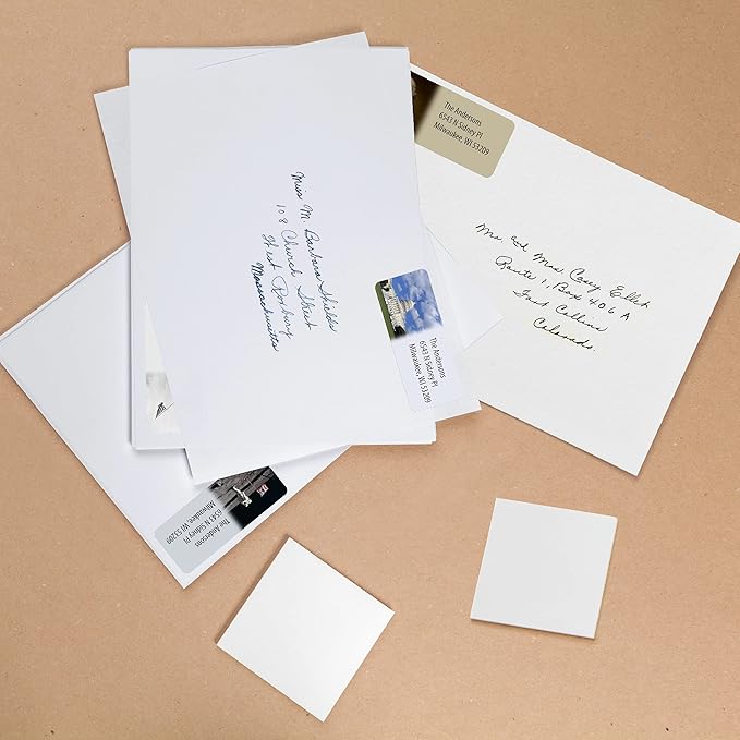 Customized Personalized Address Labels - Made in The USA by Kenco (500 Labels, All American)