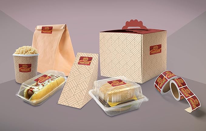 Custom Sticker Roll Labels — Logo Stickers Customized Labels — Custom Stickers for Business Logo (Rectangle)