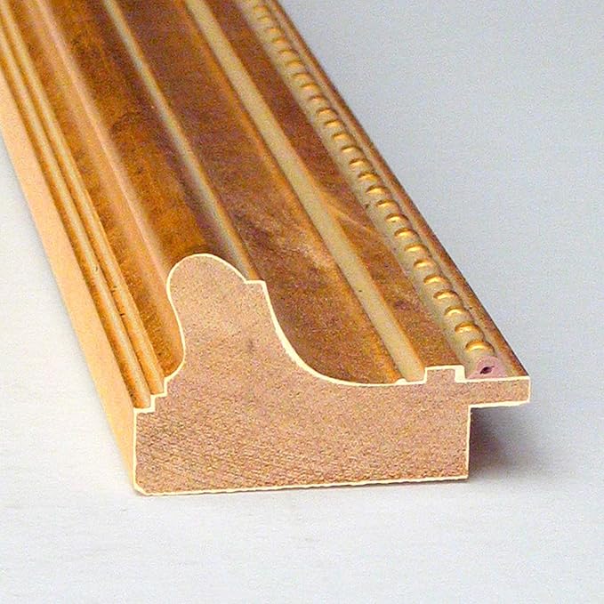 Amanti Art Black Cork Board for Wall, 16x34 Vision Board with Gold Wood Frame, Medium Corkboard Office Decor for Home Organization, Traditional Corkboard Pinboard to display items for home