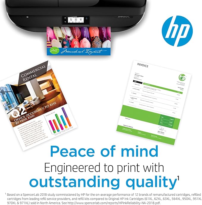 HP 951 Cyan Ink Cartridge for HP Printers | Works with Printer Series: OfficeJet 8600, Pro 251dw, 276dw, 8100, 8610, 8620, 8630 | Eligible for Instant Ink | CN050AN