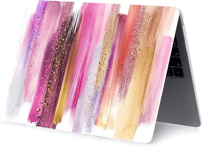 Case Compatible with MacBook Air 13 inch (Models: A1369 & A1466, Older Version 2010-2017), 2 in 1 Plastic Hard Shell Protective Case Cover & Keyboard Protector - Colored Graffiti