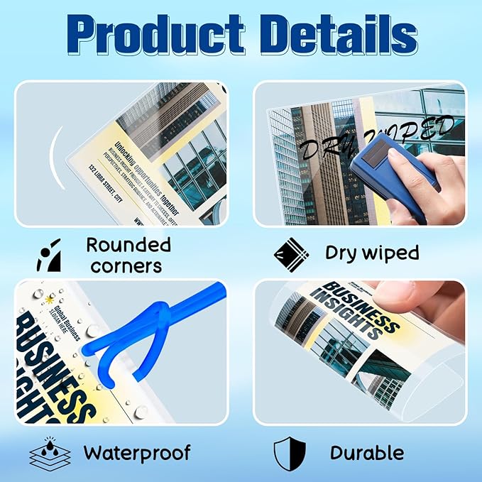 100 Pack 5 Mil Laminating Pouch with Colorful Loop 2 1/2" x 4 1/4" Luggage Tag Laminating Pouches with Slot Hole Thermal Laminate Pouch Tags Kit Resealable for Work Permits Pass Cards Student ID Cards