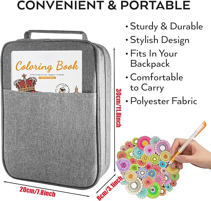 264 Pack Gel Pens Set,132 Colored Gel pen with 132 Refills 100% More Ink, Include Glitter Metallic Pastel Neon Morandi Gel Pens for Adults Coloring Books Drawing Crafts Bullet Journaling