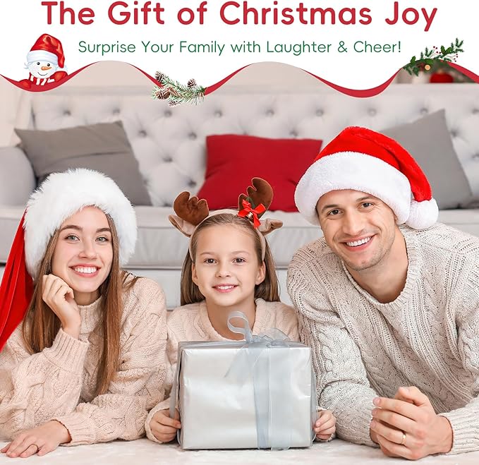 8FT Christmas Inflatables Tree and Santa Decoration Blow up with LED Light Indoor Outdoor Yard Graden Party Holiday Lawn Decor