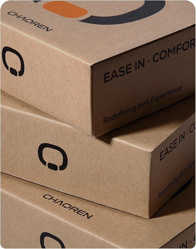 CHAOREN Mens Belt Leather Ratchet Belt - Customizable Fit, Effortless Style (35mm)