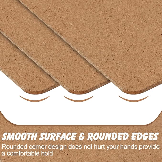 Clipboards, PANDRI 12 Pack Hardboard Office Clipboards, Low Profile Clip, Clip Boards 8.5x11 Standard Letter Size, Classroom Supplies, ECO Friendly