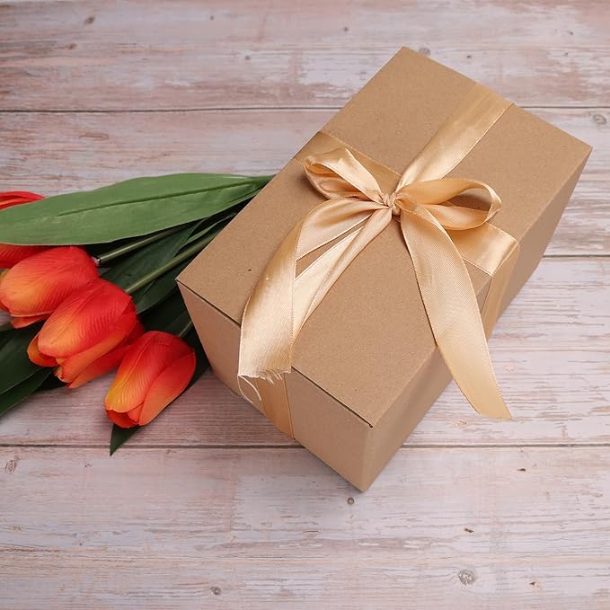 CRUGLA 40 Packs 8x5x5 Shipping Boxes for Small Business, Corrugated Cardboard Boxes Bulk for Shipping Packing Mailing