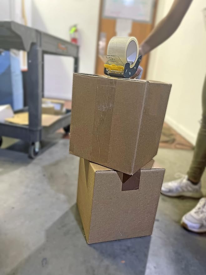 WOD SNC-289N 2" Mousetrap Low Noise Carton Sealing Packaging Tape Silent Gun Dispenser with Safety Blade Cover - Ideal for Noise Sensitive Environments: Fits Up to 2 in. Wide (Holds 3 Inch Core)