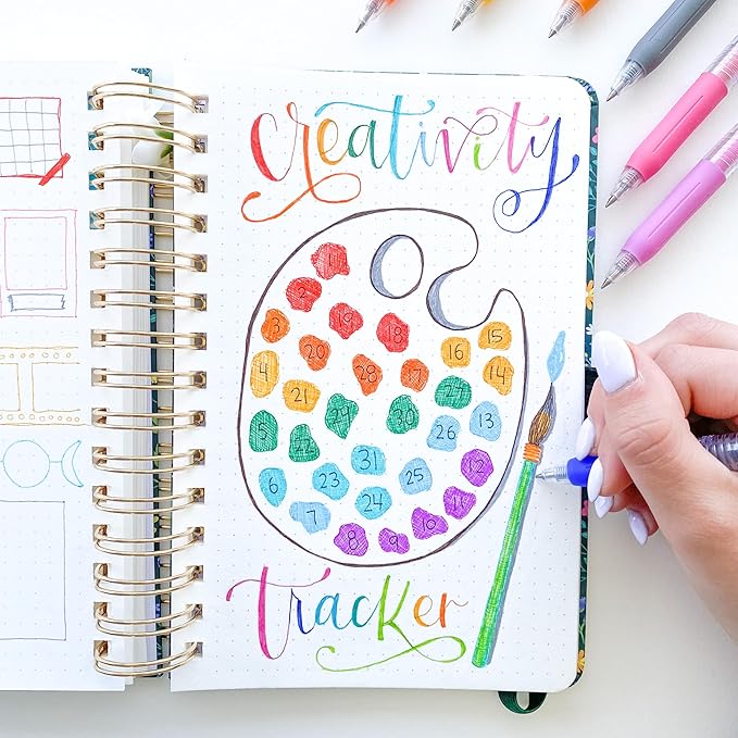 Zebra Pen Sarasa Clip Retractable Gel Pen, 0.5mm Fine Point, Rainbow Assorted Colors, Ideal for School Supplies and Teacher Supplies, 12-Pack (44100)