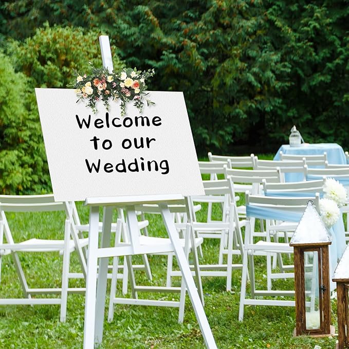 ESRICH Canvases for Painting 16x20 Inch, 3 Pack Canvas Boards for Painting Cotton Primed Acid Free Large Blank Canvas Panels for Oil Paint, Watercolor, Acrylic Paint, Gouache and Tempera.